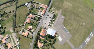 Aeródromo de La Lande visto desde el cielo 